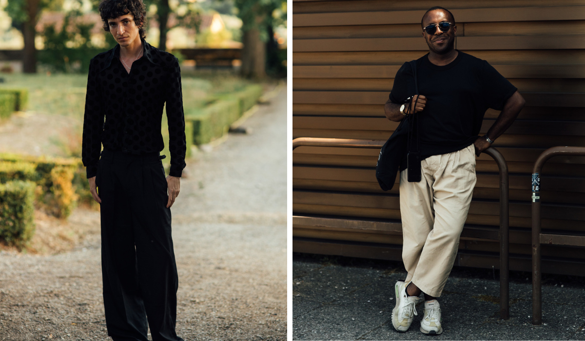 بناطيل قماش رجالية