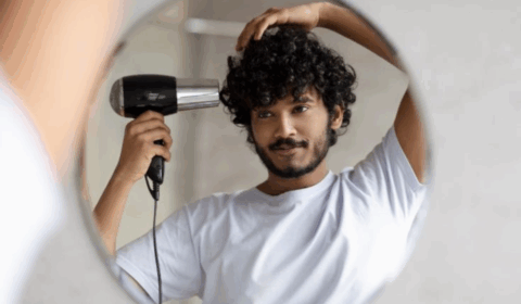 العناية بالشعر المجعّد