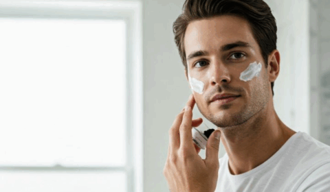 كريم بعد الحلاقة للبشرة الحساسة