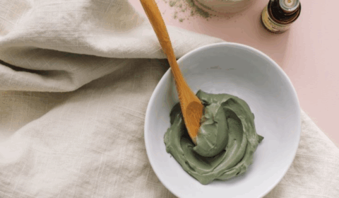 ماسك الشاي الأخضر لتهدئة البشرة