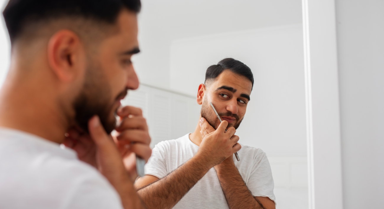 حيلة تحديد اللحية في المنزل كالمحترفين بخطوات سهلة لكل رجل