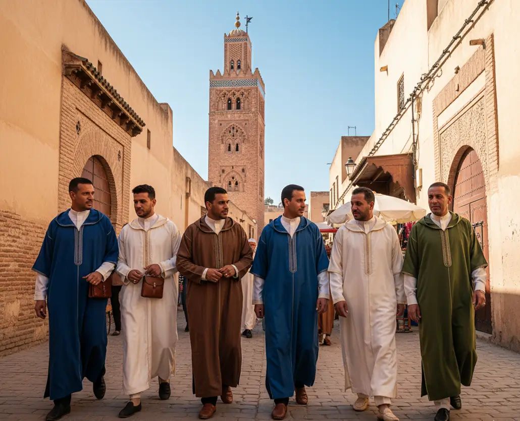 القندورة والجلابية الرجالية تعودان بقوة إلى واجهة الأناقة العربية