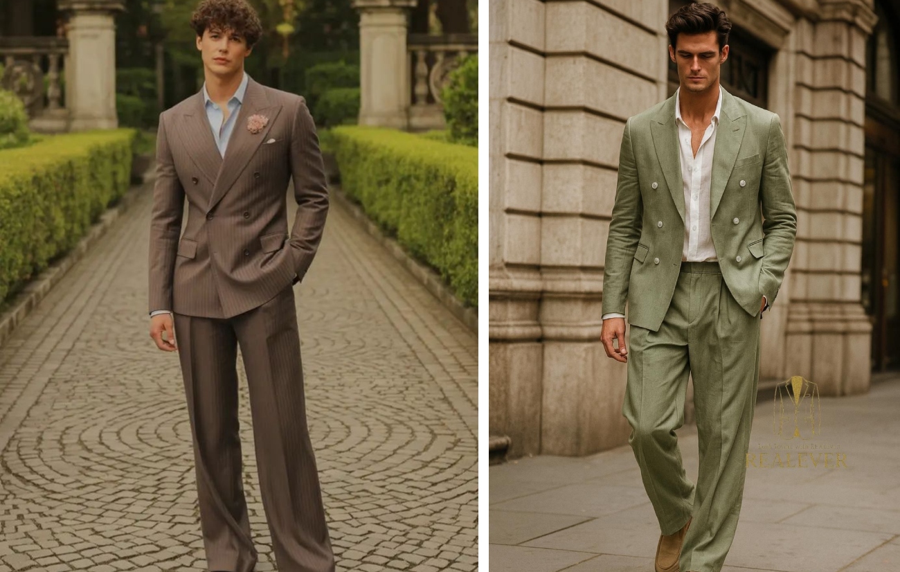 أفكار بسيطة تجعل تنسيق البدلات الواسعة يبدو أكثر فخامة هذا العيد