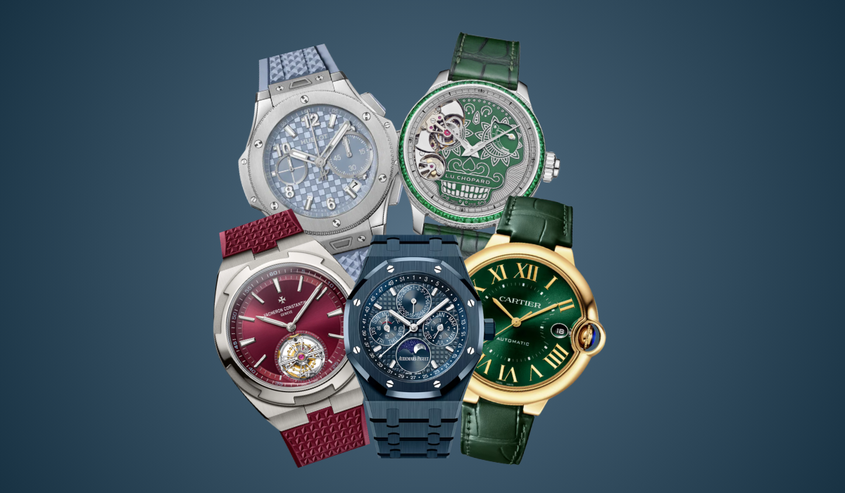 ساعات ٢٠٢٦ تنبض بالألوان الجريئة