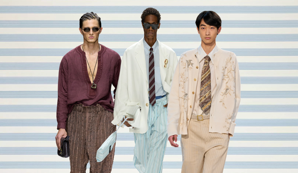 كيف تنسّق البنطلون المخطط هذه السنة؟