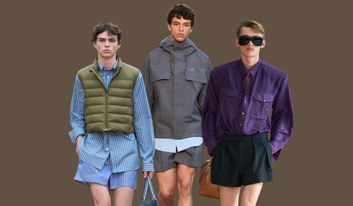 صيحات الشورتات الرجالية لربيع وصيف 2026