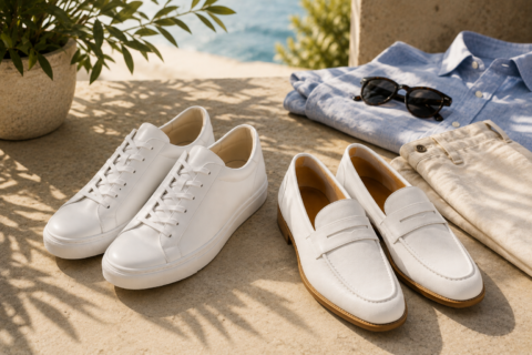 الـSneaker الأبيض مقابل الـLoafer