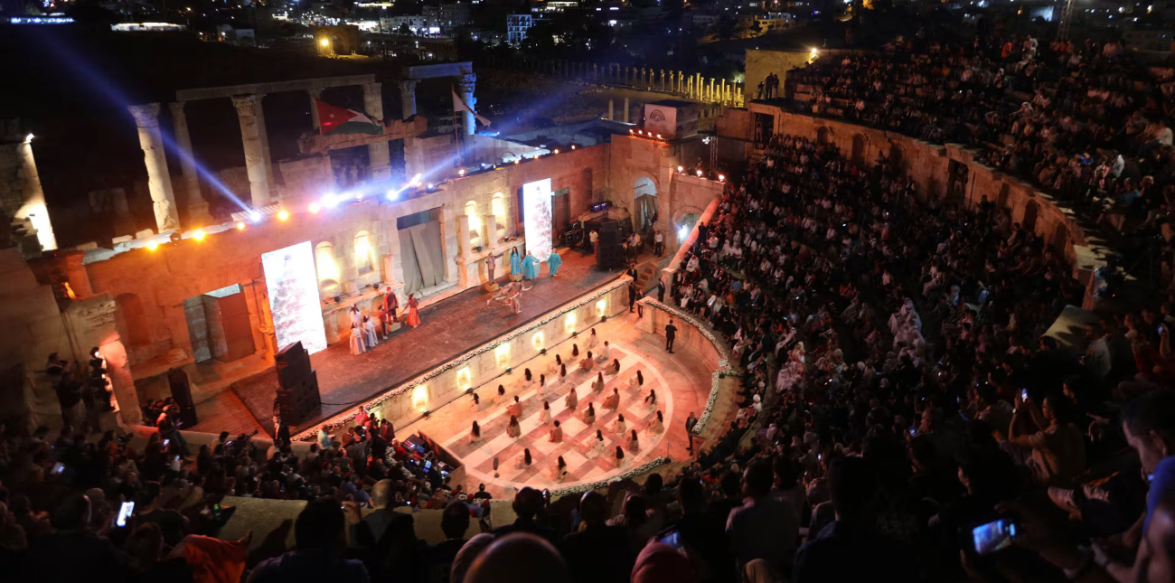 مهرجان جرش: حين تعود الموسيقى إلى المسارح الرومانية