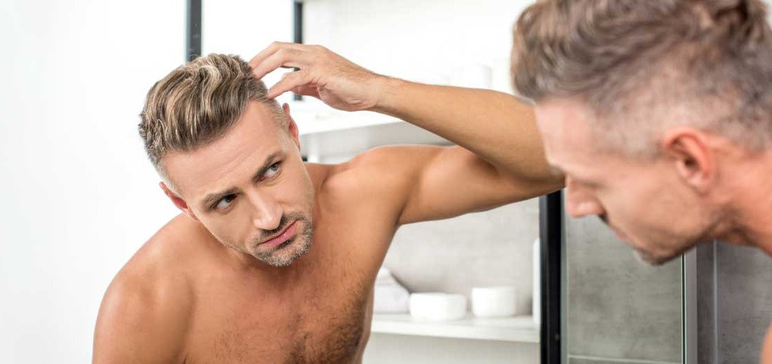 حلول نهائية للتحكم في دهون فروة رأس الرجل