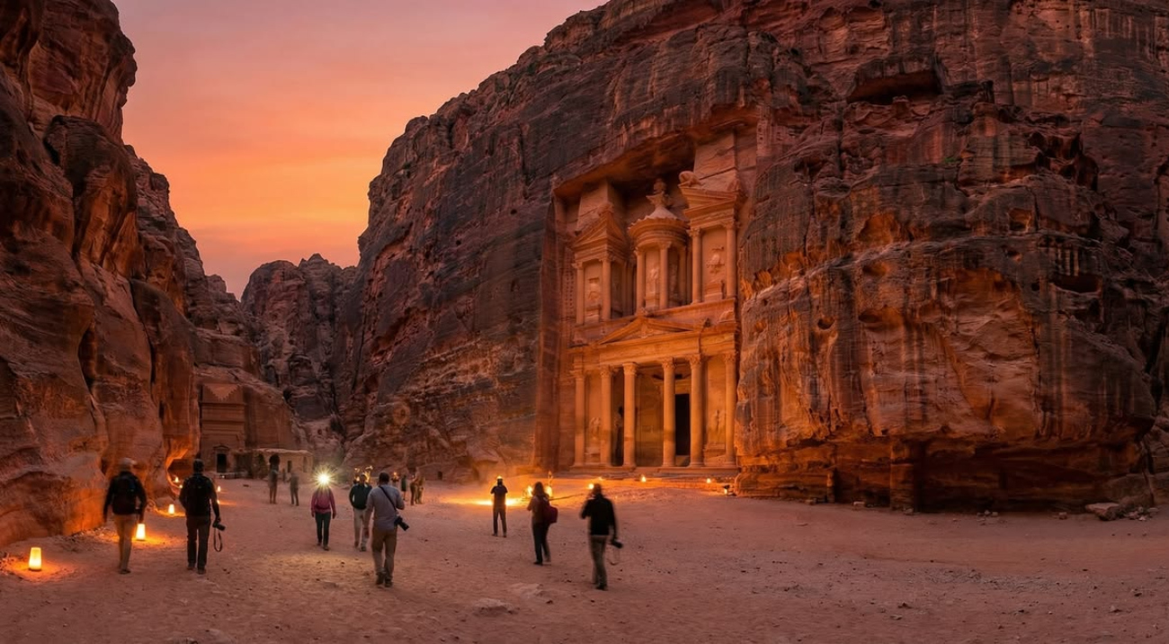 البتراء في أكتوبر تمنحك مغامرة استثنائية بين التاريخ والصحراء